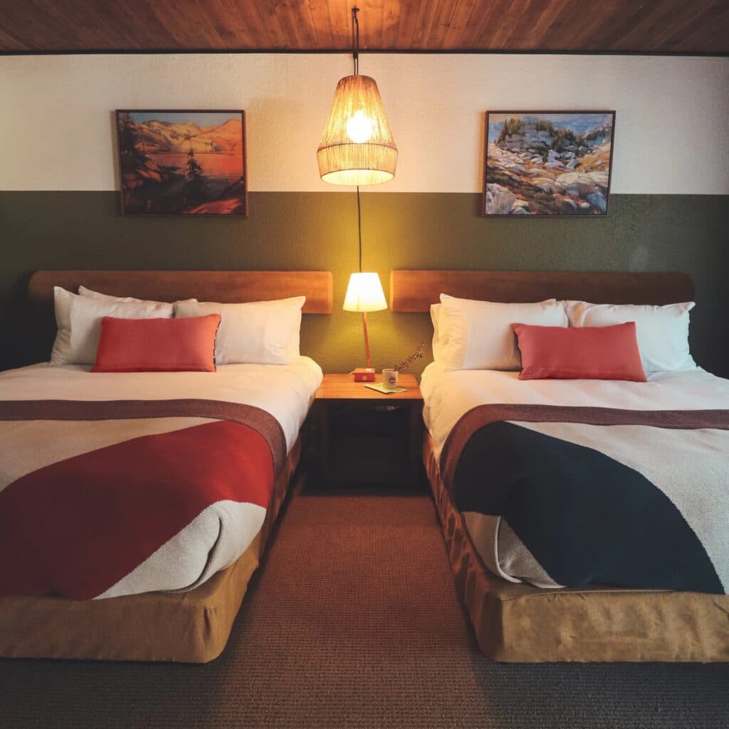 Guest room at Station House Inn, South Lake Tahoe